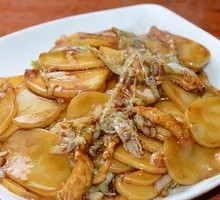 Stir-Fried Pork Noodles with Rice Cake