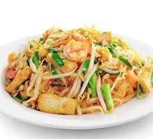 Chicken Leg and Egg Fried Rice Noodles