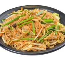 Bacon and Egg Fried Rice Noodles