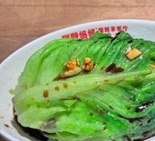 Boiled lettuce
