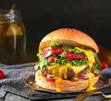 One Symphony Beef Cheese Burger