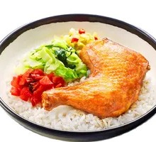 Five-Spice Chicken Leg Rice