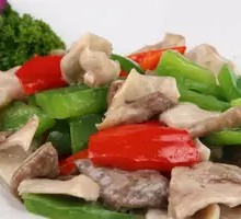 Green Pepper Pig's Trotter Slices