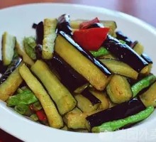 Eggplant and Green Beans Stir-fry