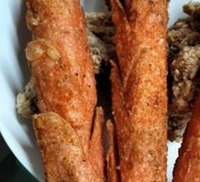 Crispy Blood Sausage Roll