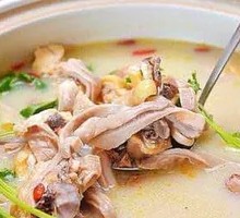 Chicken with Pig's Stomach