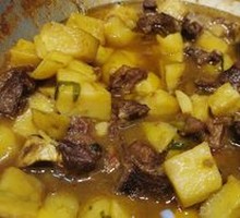 Potato and Beef Brisket
