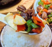 Stir-Fried Double Crisp with Fresh Chilies