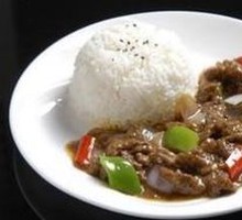Oyster Sauce Beef Rice Bowl