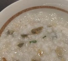 Century Egg and Pork Porridge