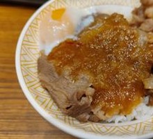 Hot Spring Egg Beef Bowl