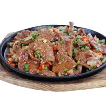Sizzling Beef with Oyster Sauce