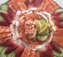 Salmon Sashimi Platter F