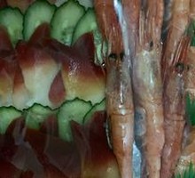Salmon, Sea Scallop & Arctic Shrimp Platter