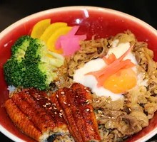 Eel and Beef Combo