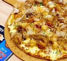 Sweet Shrimp Pineapple Pizza