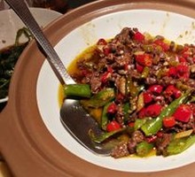 Stir-Fried Fresh Beef with Rapeseed Oil