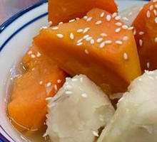 Braised Sweet Potato and Taro