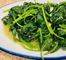 Garlic Stir-Fried Sweet Potato Leaves