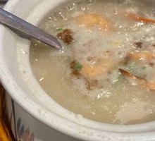 Crab Roe Rice Porridge