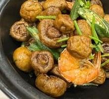 Dried Shrimp and Mushroom Stew
