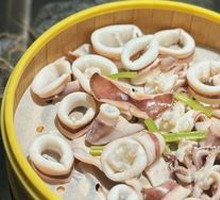 Steamed Fresh Cuttlefish