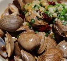 Scallion Oil Clams
