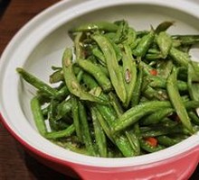 Braised String Beans in Clay Pot