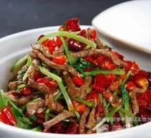 Stir-Fried Beef Strips with Coriander