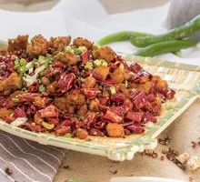 Stir-Fried Chicken with Millet