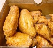 Chicken Wings with Rice