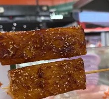 Sauce-glazed Rice Cake