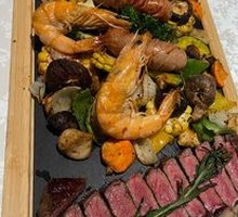 Sea and Land Steak Feast · Grilled Seasonal Vegetables