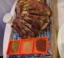 Charcoal-Grilled Lamb Ribs