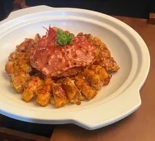 Spicy Fresh Sauce Baked King Crab