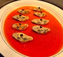 Spicy Garlic Mussels in Red Oil