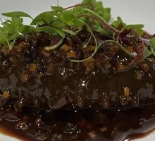 Mushroom Sauce Braised Dalian Sea Cucumber
