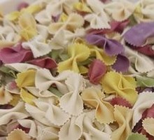 Colorful Fruit and Vegetable Butterfly Noodles