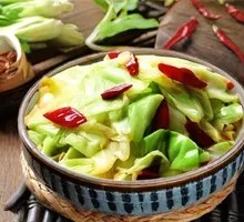 Spicy Cabbage Stir-Fry