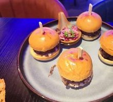 Black Truffle Mushroom Beef Mini Burger
