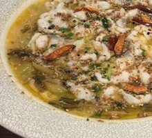 Classic Black Fish with Sour Cabbage