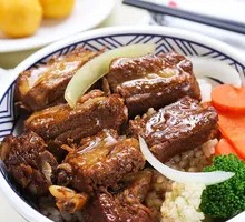 Braised Pork Ribs Rice