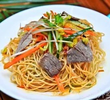 牛肉凉拌面