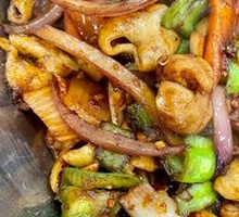 Spicy Pork Intestines Stir-fry