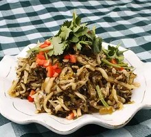 Preserved Vegetable and Bamboo Shoot Strips