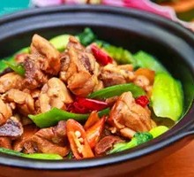 Spicy Braised Chicken Rice