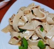 Green Pepper Stir-fried Dried Tofu