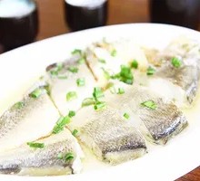 Steamed Yellow Croaker with Dried Fish