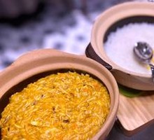 Crab Meat and Roe Rice Bowl
