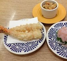 Bamboo-Shaped Shrimp Tempura Roll